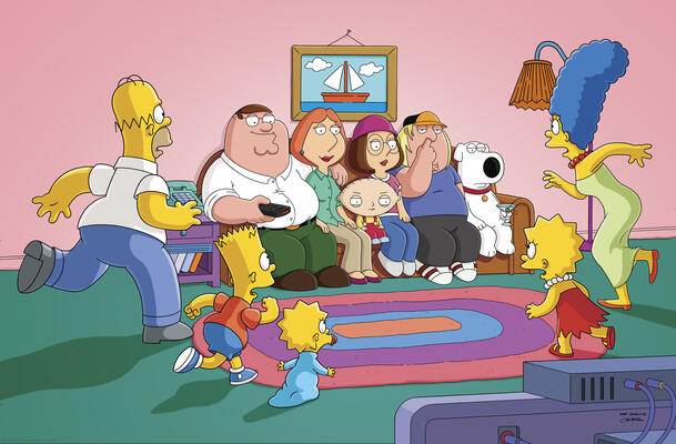 Family guy the shop simpsons guy full episode